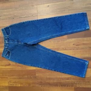 Vintage Lands' End Relaxed Straight Leg Jeans Size 4P